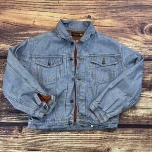 7m Gold Crest Series Women’s Jean Jacket Vtg Y2K Size Medium